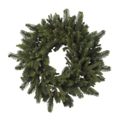 Nearly Natural 30in Indoor Christmas Wreath