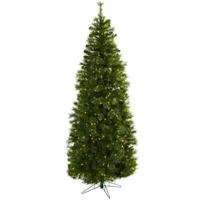 Nearly Natural 7 1/2 Foot Cashmere Pre-Lit Christmas Tree