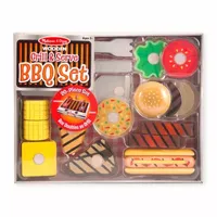 Melissa & Doug Grill & Serve Bbq Set Play Kitchen