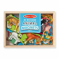 Melissa & Doug Wooden Animal Magnets