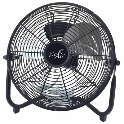 Vie Air 20" Industrial Tilting High Velocity 3 Speed Metal Floor Fan