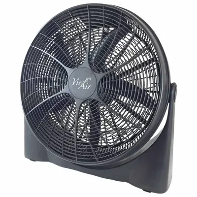 Vie Air 20" High-Velocity 5 Blade Tilting Ultra Lightweight Turbo Floor Fan