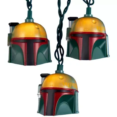 Kurt Adler Star Wars™ Boba Fett Helmet Light Set