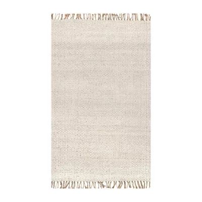 nuLoom Handmade Benavides Tassel Rectangular Rug