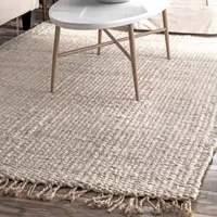 nuLoom Handmade Benavides Tassel Rectangular Rug