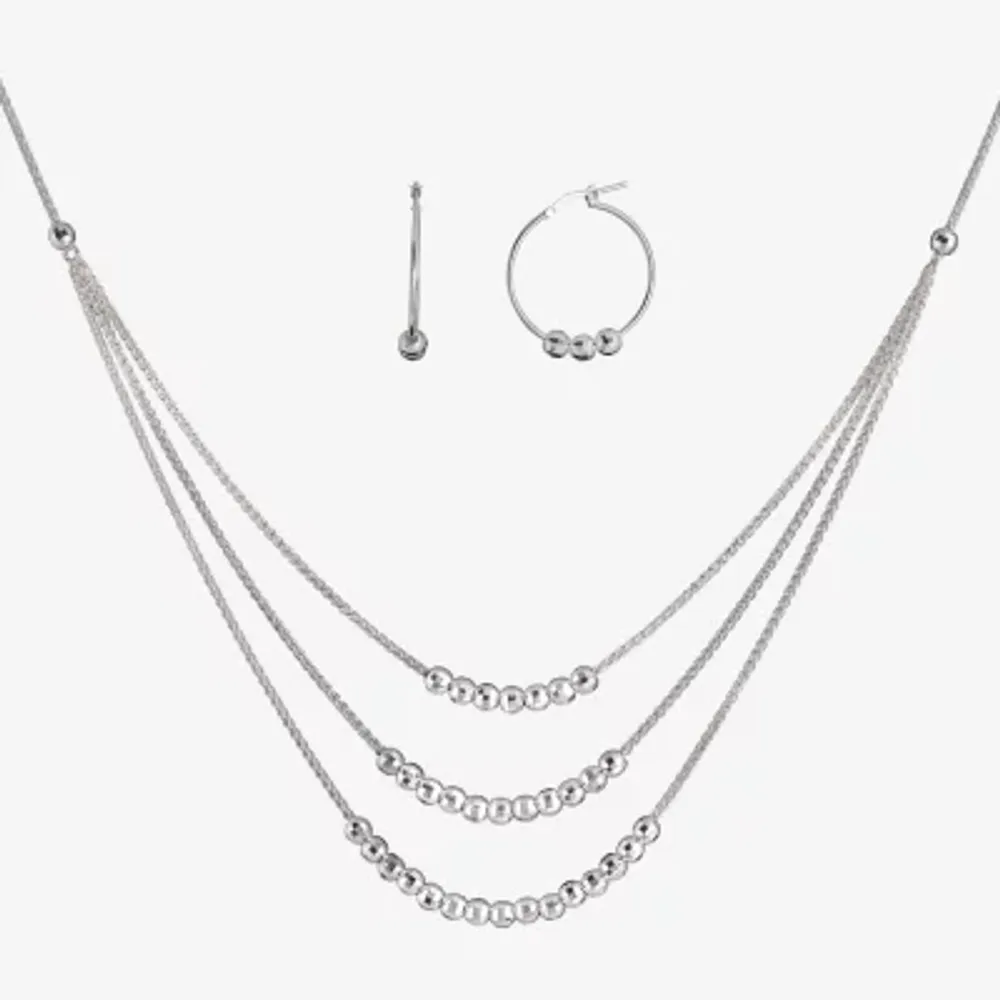 Made in Italy Sterling Silver 2-pc. Jewelry Set