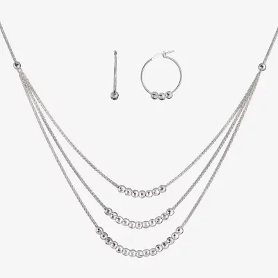 Made in Italy Sterling Silver 2-pc. Jewelry Set