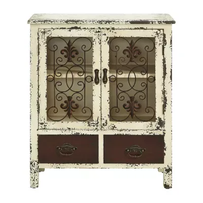 Gertie Distressed Accent Cabinet