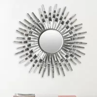 Safavieh Sun Wall Mount Round Wall Mirror