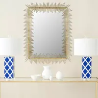 Safavieh Sunray Wall Mount Rectangular Wall Mirror