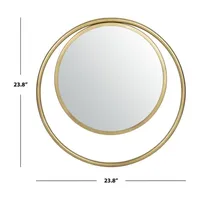 Safavieh Wonder Wall Mount Round Wall Mirror