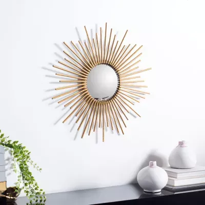 Safavieh Rosaland Wall Mount Round Wall Mirror