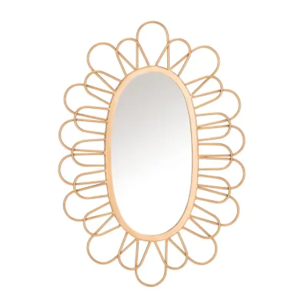 Safavieh Rime Wall Mount Oval Wall Mirror