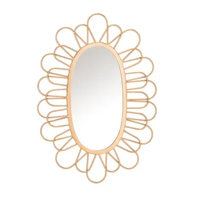 Safavieh Rime Wall Mount Oval Decorative Wall Mirror