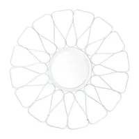 Safavieh Luck Wall Mount Round Wall Mirror