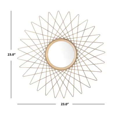 Safavieh Bilsons Wall Mount Round Wall Mirror