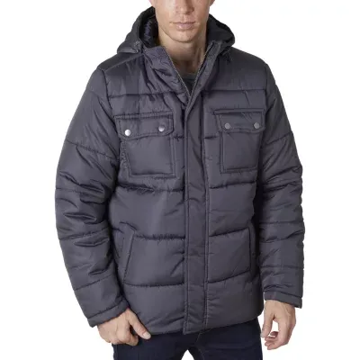 Cherokee Mens Hooded Heavyweight Parka