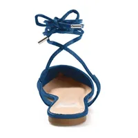 Journee Collection Womens Theia Pointed Toe Ballet Flats