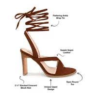 Journee Collection Womens Adalee Stacked Heel Pumps