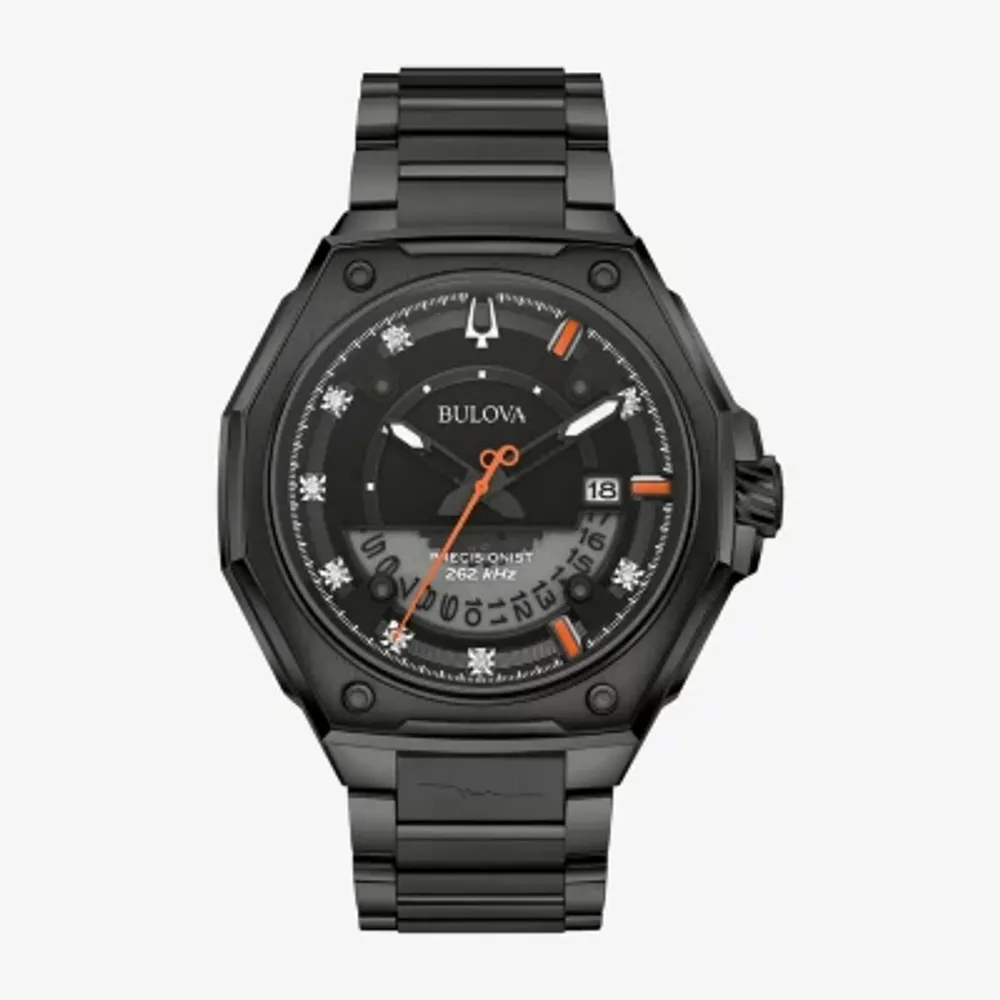 Citizen Quartz Mens Black Stainless Steel Bracelet Watch An8175-55e -  JCPenney