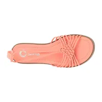 Journee Collection Womens Jess Strap Sandals