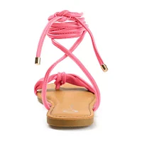 Journee Collection Womens Jiyrie Flat Sandals