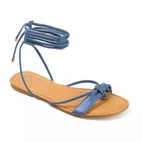 Journee Collection Womens Jiyrie Flat Sandals