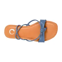 Journee Collection Womens Jiyrie Flat Sandals