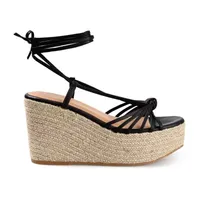 Journee Collection Womens Catalinn Heeled Sandals