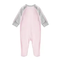 adidas Baby Girls Long Sleeve Romper