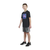 adidas Boys Crew Neck Short Sleeve Graphic T-Shirt