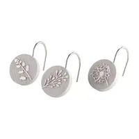 Avanti Moon Garden Shower Curtain Hooks