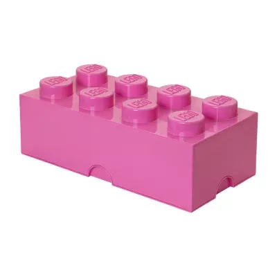 LEGO Storage Brick 8 Medium Pink