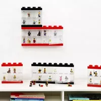 LEGO Minifigure Display Case Black