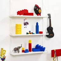 LEGO Room Copenhagen Storage Brick Drawer 4 9-3/4 X 9-3/4 X 7-1/8 Inches Bright Yellow (4003)