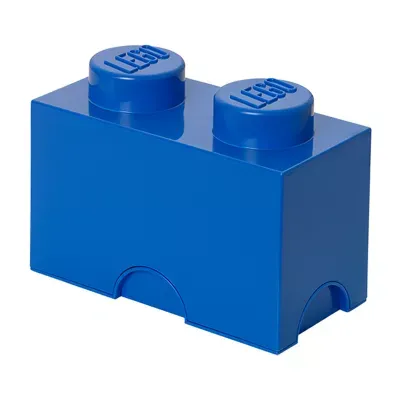 LEGO Storage Brick 2 Bright Blue
