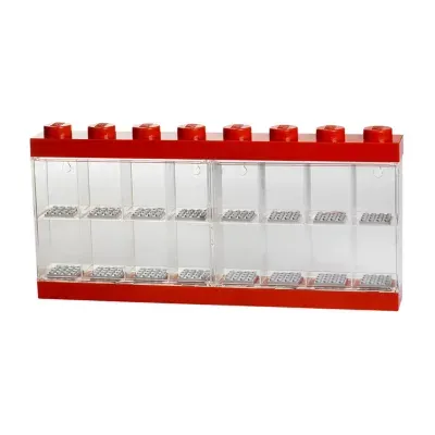 LEGO Minifigure Display Case 16 Bright Red