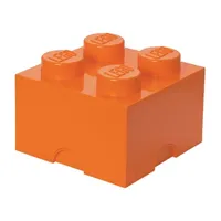 LEGO Storage Brick 4 Bright Orange
