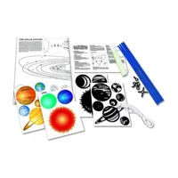 Toysmith 4m Glow-In-The-Dark Solar System Mobile Making Kit; Multi Discovery Toys