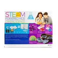 Toysmith 4M Deluxe Crystal Growing Combo Steam Science Kit - DIY Geology, Chemistry, Art STEM Toys Gift For Kids & Teens ,Boys & Girls