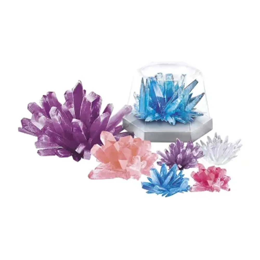 Toysmith 4M Deluxe Crystal Growing Combo Steam Science Kit - DIY Geology, Chemistry, Art STEM Toys Gift For Kids & Teens ,Boys & Girls