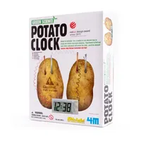 Toysmith 4m Potato Clock; Brown
