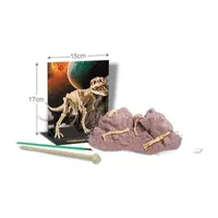 Toysmith 4m Kidz Labs Dig A Dinosaur Tyrannosaurus Rex Skeleton 5-pc. Memorabilia