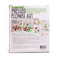 Toysmith 4m Pressed Flower Art Kit; Multi 20-pc. Kids Craft Kit