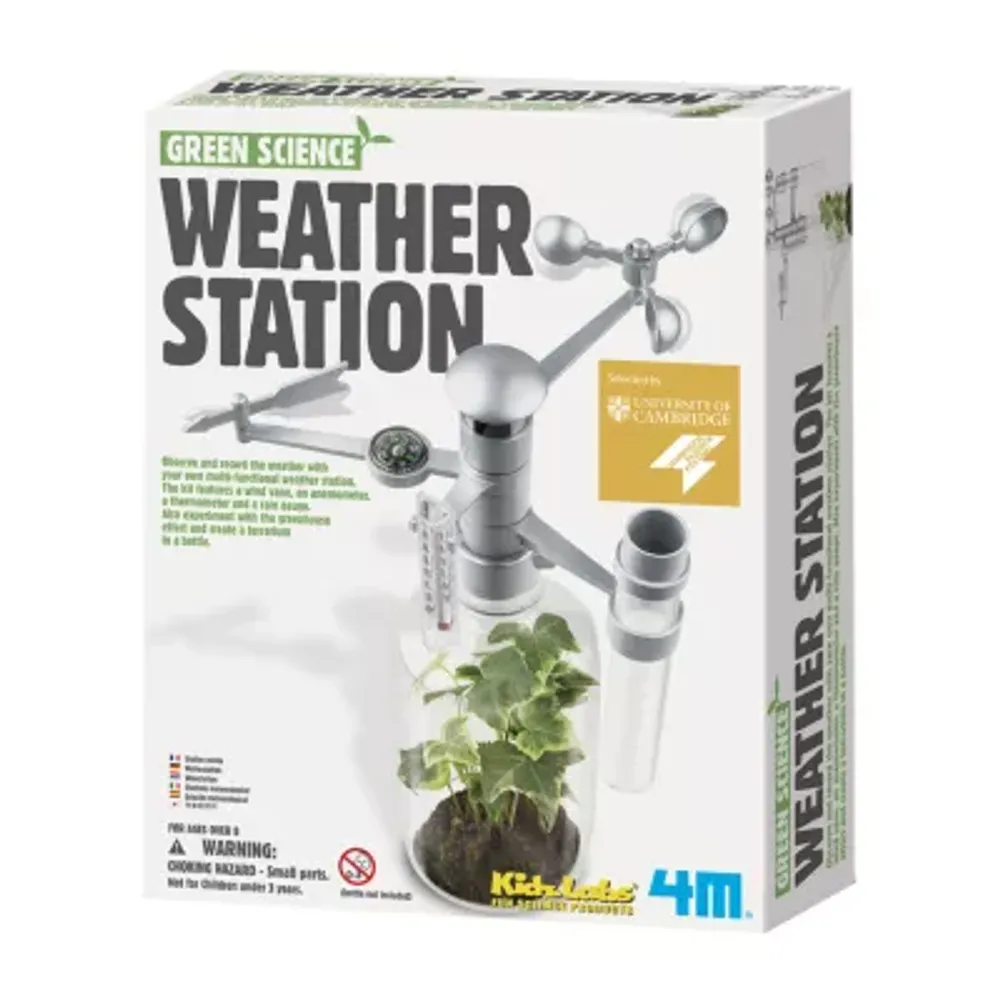Toysmith 4m Weather Station Kit Toy Discovery Toy