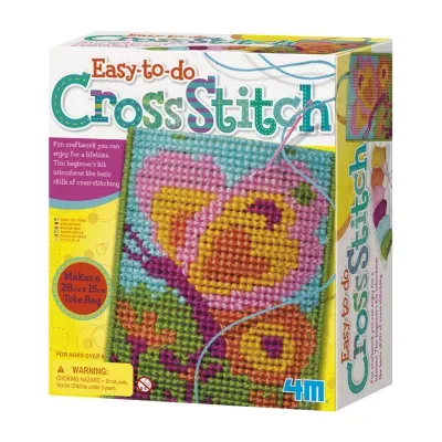 Toysmith 4m Cross 4m Cross Stitch Kit; Multicolor