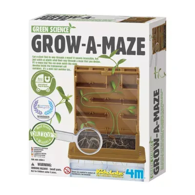 Toysmith 4m 3687 Grow A Maze Kit Discovery Toy