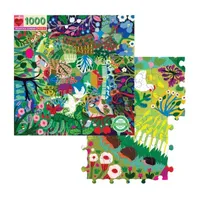Eeboo Piece And Love Bountiful Garden 1000 Piece Square Adult Jigsaw Puzzle Puzzle