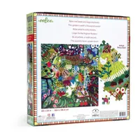 Eeboo Piece And Love Bountiful Garden 1000 Piece Square Adult Jigsaw Puzzle Puzzle