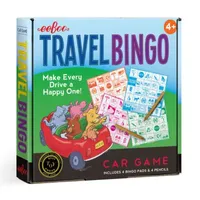 Eeboo Travel Bingo Game Ages 4+ 8-pc. Travel Games